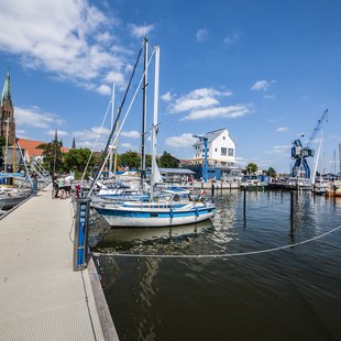 Schleswiger Dom und Hafen